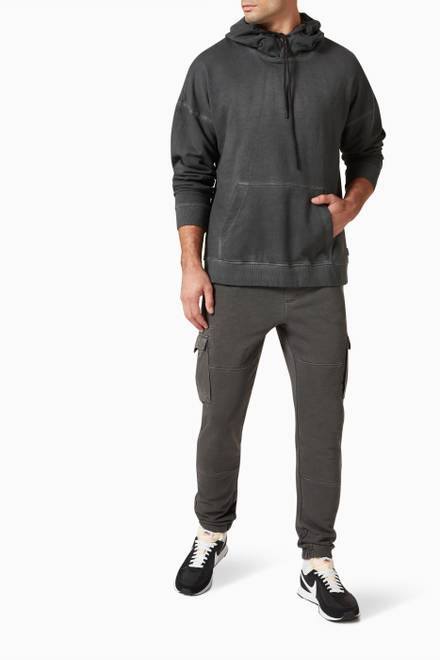 hover state of Lived-In Hoodie in Cotton    