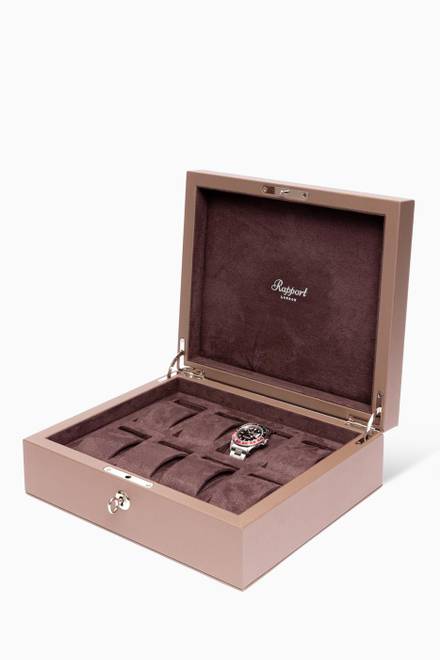 hover state of Vantage Eight Watch Box in Leather  