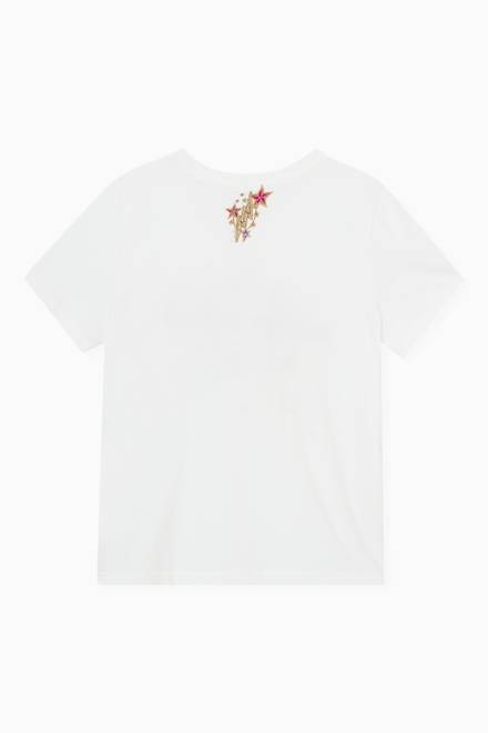 hover state of Babys A Go Glitter T-shirt in Cotton