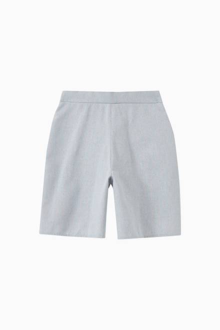 hover state of High Waist Button Shorts 