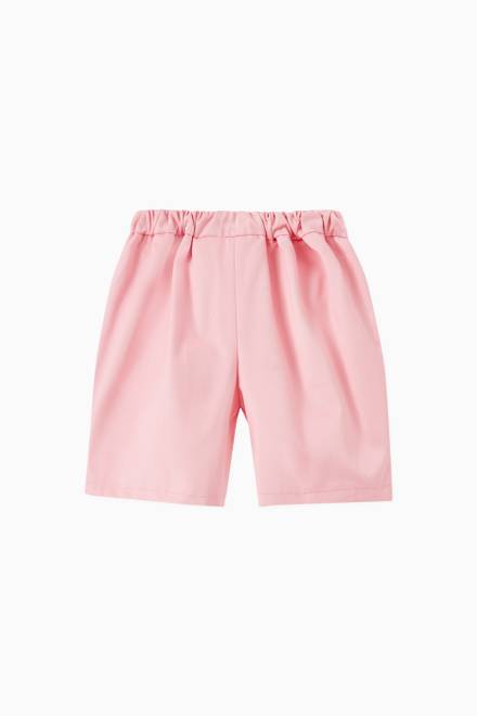 hover state of Double Pocket Button Shorts 