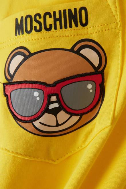 hover state of Teddy Bear Pocket T-shirt in Cotton