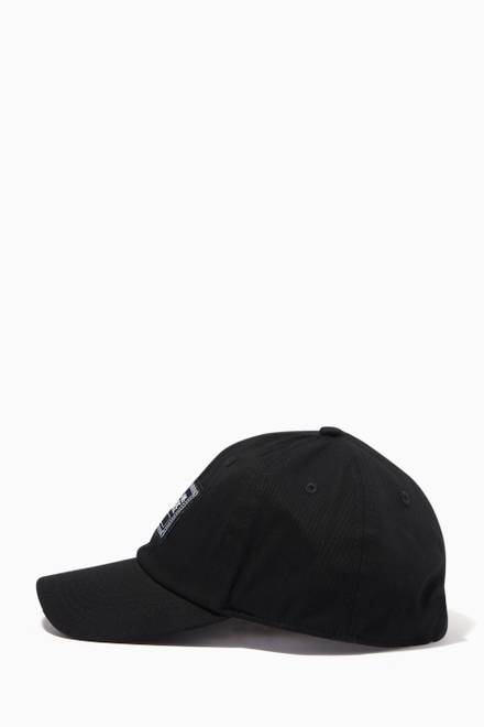 hover state of Logo Patch Baseball Cap in Cotton 