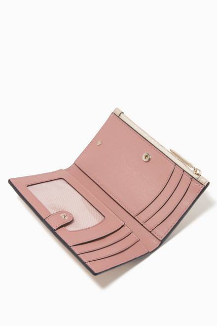 hover state of Spencer Small Slim Wallet in Leather 