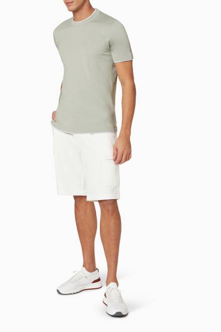 hover state of Bermuda Shorts in Cotton Fleece    