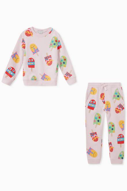 hover state of Ice Cream Tracksuit in Cotton Jersey  