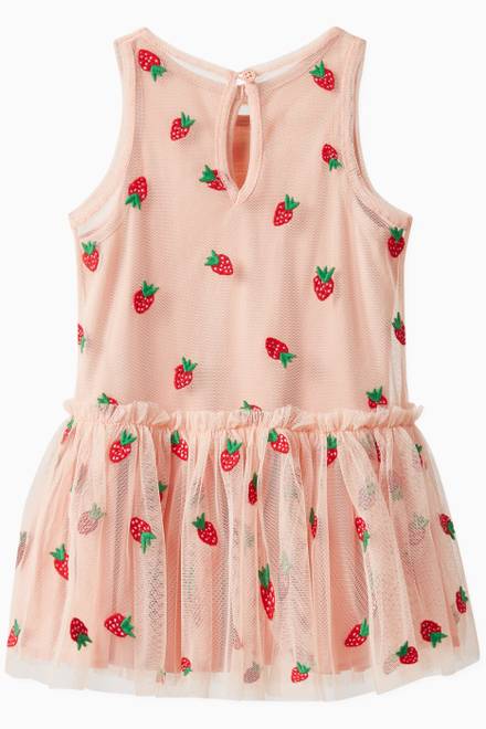 hover state of Sequined Strawberry Dress Set in Tulle