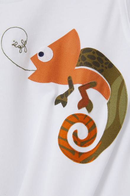 hover state of Chameleon T-shirt in Cotton  