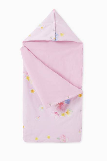 hover state of Floral Print Sleeping Bag 