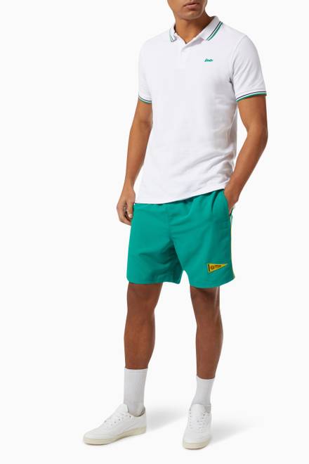 hover state of Campus Varsity Swim Shorts in Recycled Polyester  