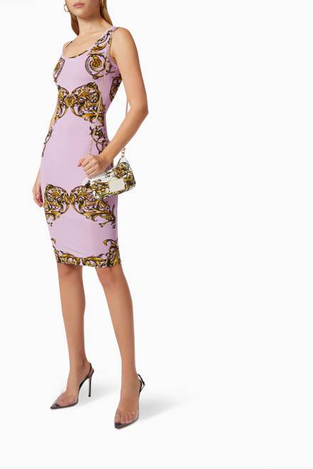 hover state of Barocco Print Dress 
