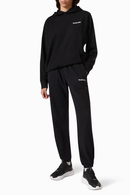 hover state of Oversized Sweatpants in Cotton Fleece     