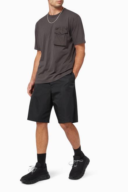 hover state of Flap Pocket T-shirt in Cotton Jersey  