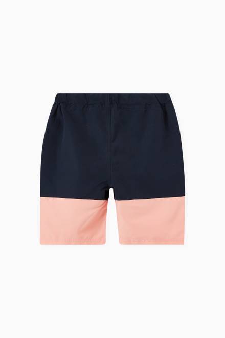 hover state of Color Block Swim Shorts