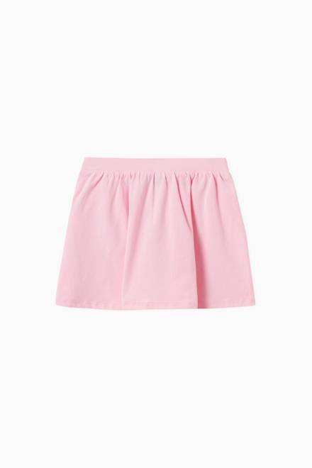 hover state of Embroidered Shades Teddy Skirt in Cotton