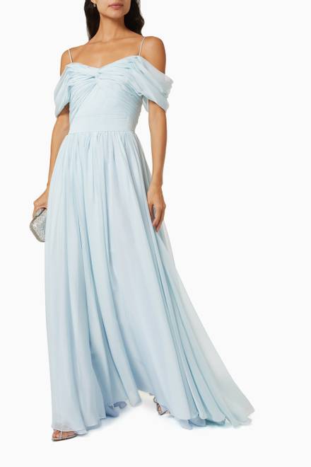 hover state of Off-shoulder Gown
