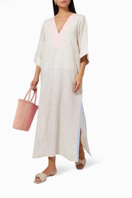 hover state of Bria Dress in Linen