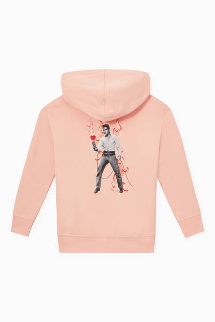hover state of Graphic Hoodie in Cotton