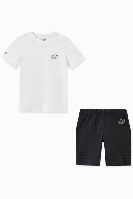 hover state of Sporty T-shirt and Shorts Set