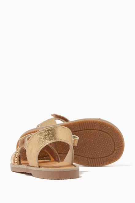 hover state of Multi Strap Sandals in Leather