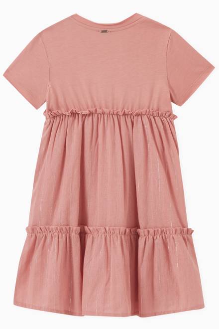 hover state of Ruffle Dress in Cotton