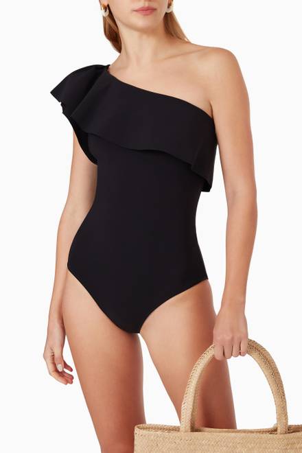 hover state of Eli One Piece Swimsuit in Stretch Jersey     