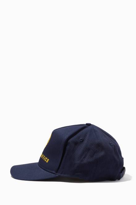 hover state of Academy Crest Cap in Cotton Canvas  