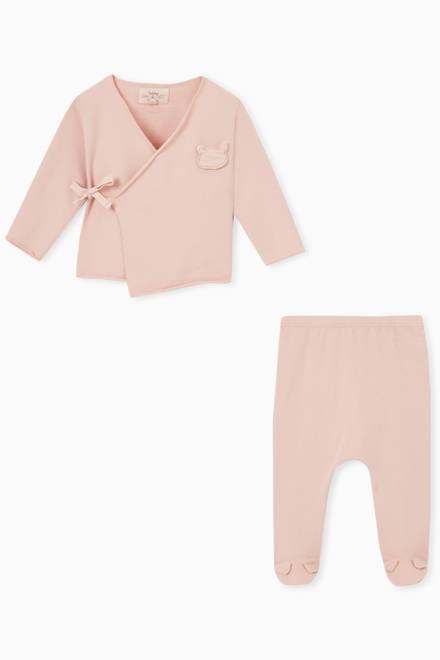 hover state of Side Bow Pyjama Set in Cotton