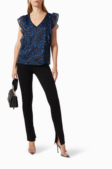 hover state of Leopard Print Top 