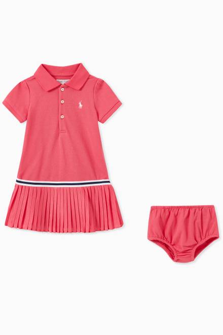 hover state of Polo Dress Set in Cotton