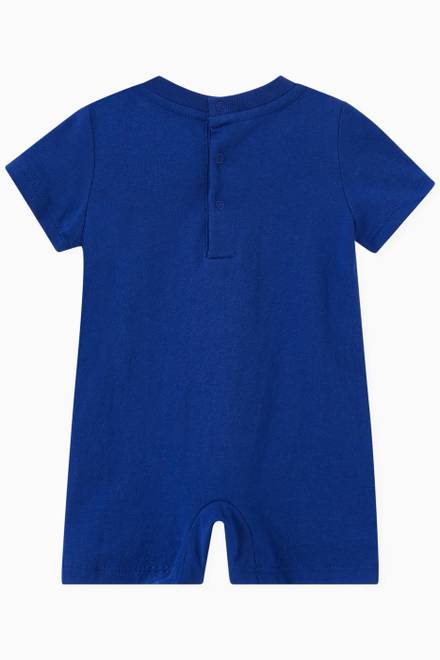 hover state of Polo Bear Romper in Cotton 
