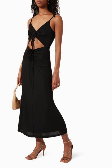 hover state of Illusions Midi Dress