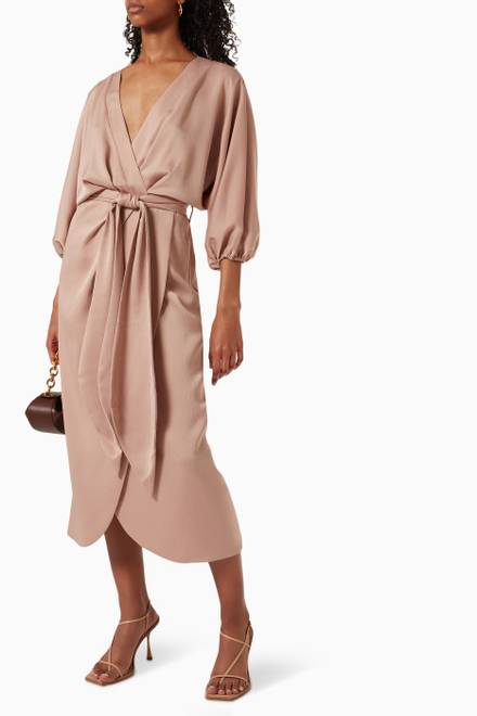 hover state of Seclusion Midi Dress