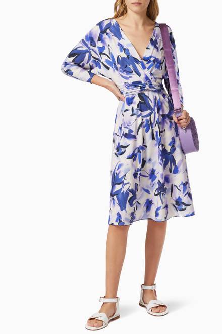 hover state of Dante Floral Dress in Jersey  