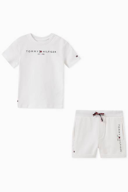 hover state of Logo T-shirt and Shorts, Set of Two  