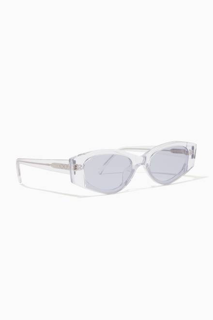 hover state of Dixy Cat-eye Sunglasses in Acetate       