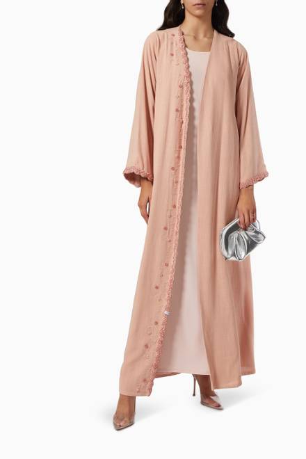 hover state of Abaya Set in Linen