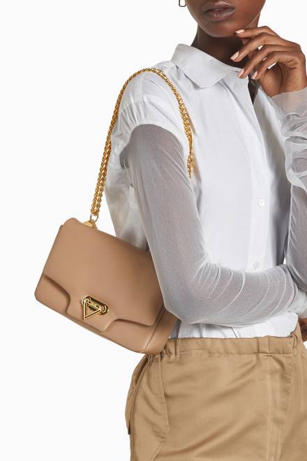 hover state of Nora Crossbody Bag in Leather 