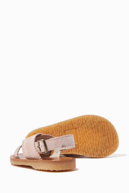 hover state of Akin Sandals in Leather