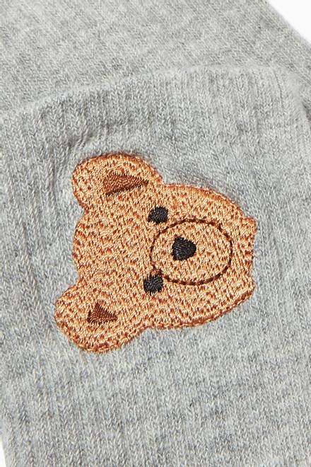 hover state of Bear High Socks in Cotton Blend 