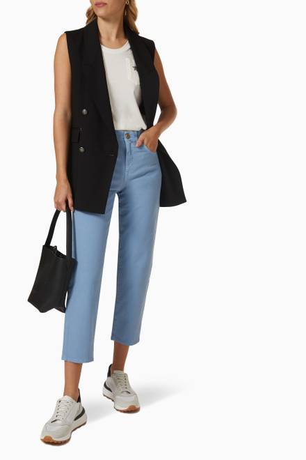 hover state of Mid-Rise Cropped Jeans  