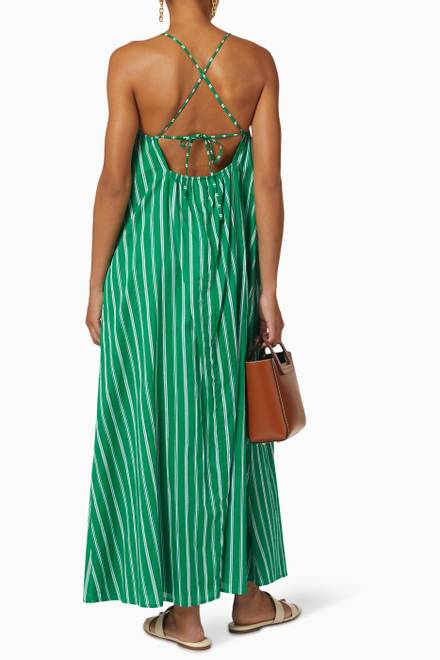hover state of Illias Maxi Dress in Cotton Voile   