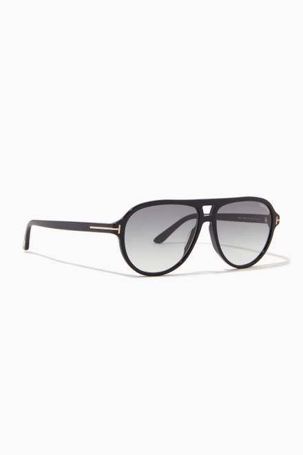 hover state of D-frame Sunglasses in Acetate     