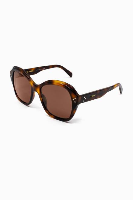 hover state of Round Sunglasses in Acetate  