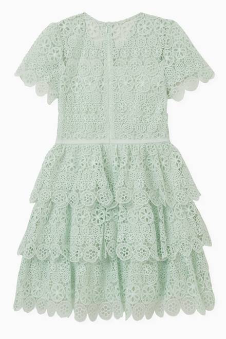 hover state of Guipure Circle Dress in Lace 