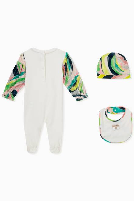 hover state of Vetrave Print Jumpsuit, Set of 3