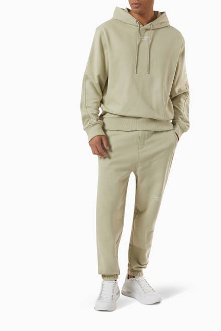 hover state of Relaxed Hoodie in Organic Cotton 