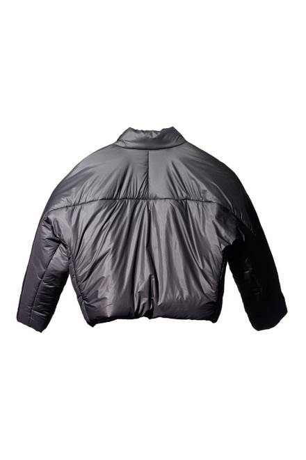 hover state of Round Jacket in Stretch Nylon 