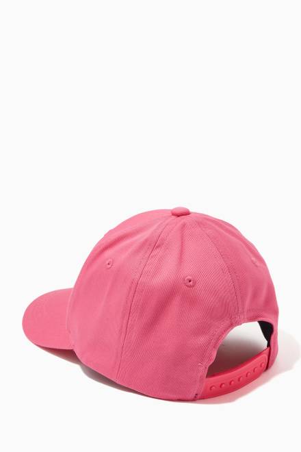 hover state of Logo Small Flag Embroidered Cap in Organic Cotton Twill   