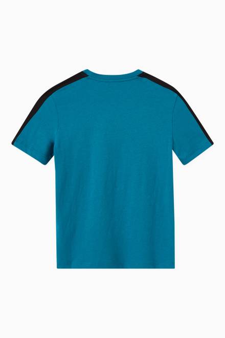hover state of EA Logo Tape T-shirt in Cotton